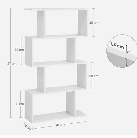 Photo of free Bookcase / shelving separator (NW7) #2