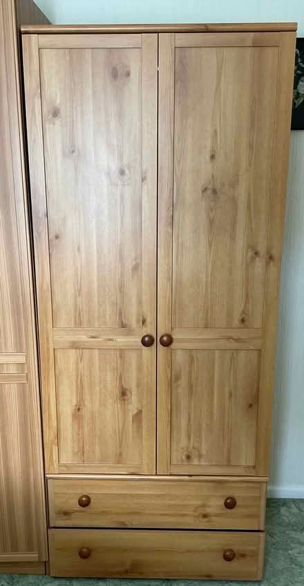 Photo of free Double fronted wardrobe x2 (Exmouth EX8) #1