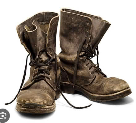 Photo of old pair of mens boots (The villages) #1