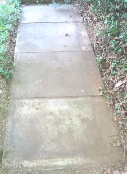 Photo of free Four concrete paving slabs (Llanystumdwy LL52) #1