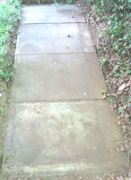 Photo of free Four concrete paving slabs (Llanystumdwy LL52) #1