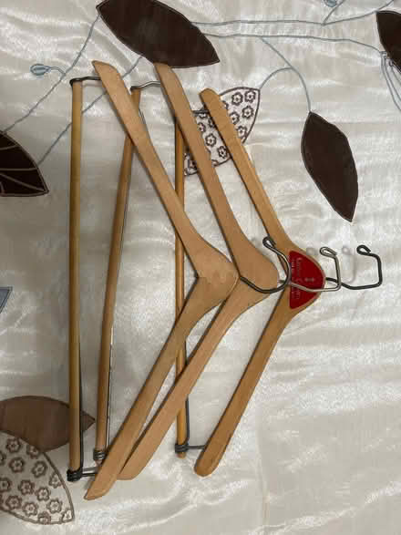 Photo of free Wooden hangers (Near Busse and Golf) #2