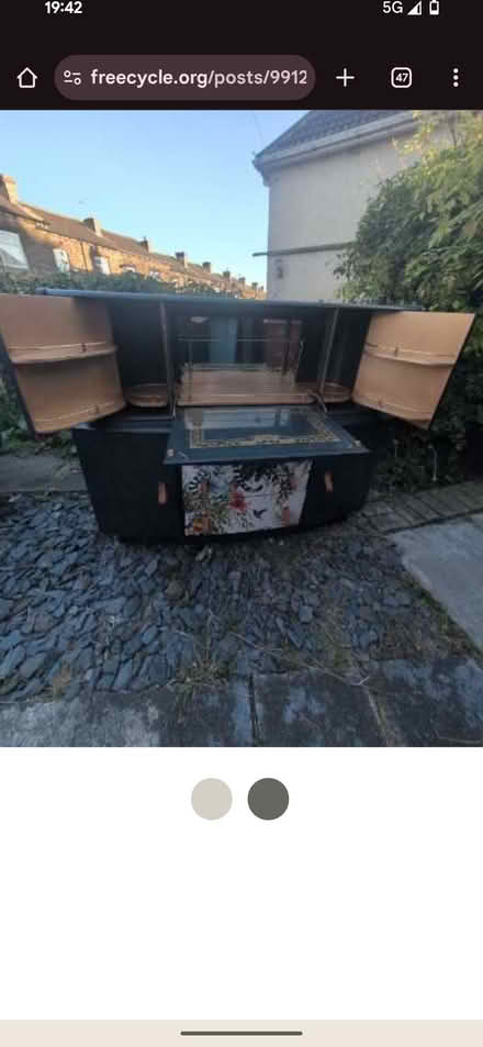 Photo of free Drinks Cabinet (Pudsey LS28) #2