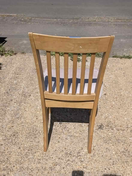 Photo of free Used wooden chair (CB4) #2