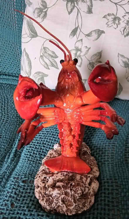 Photo of free Ceramic Lobster statue (Magnolia 98199) #1
