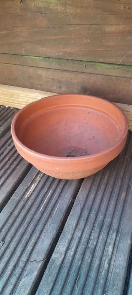 Photo of free Small, shallow clay pot (CO11) #1