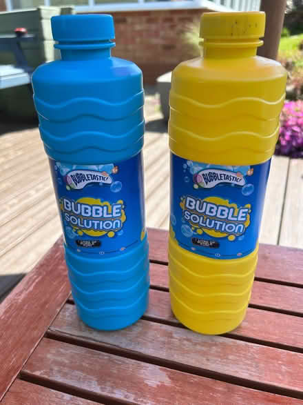Photo of free Bubble Solution (Barnard's Green WR14) #1