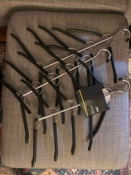 Photo of free Multiblouse hangers (108 and Broadway) #2