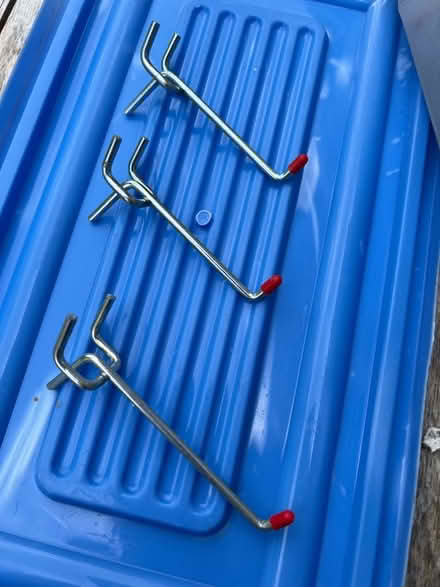 Photo of free Pegboard/Displayboard Hooks (Bramley Green RG26) #2
