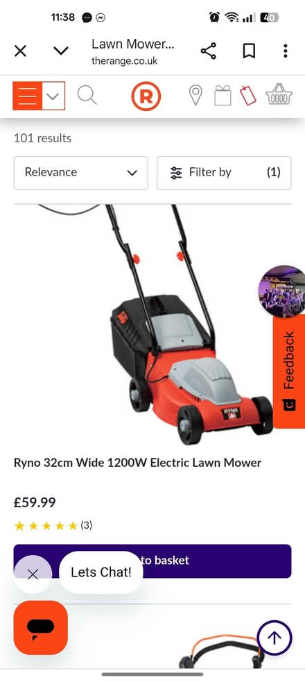 Photo of Lawn mower (Warton PR4) #1