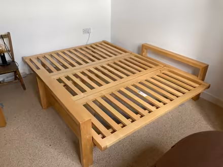 Photo of free Double futon base and mattress (Norfolk Park S2) #3