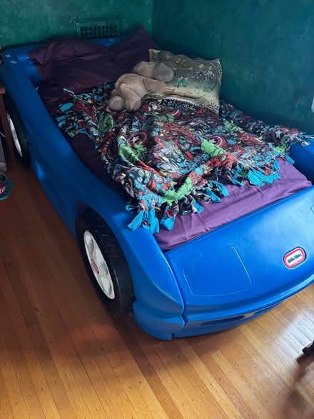 Photo of free Toddler race car bed (Southwedge) #1