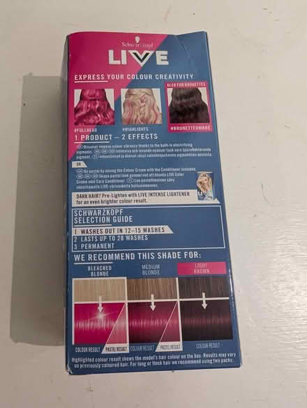 Photo of free Semi permanent hair dye (Widcombe/Lyncombe) #2