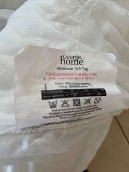 Photo of free Double duvet (Solihull Bentley Heath) #1