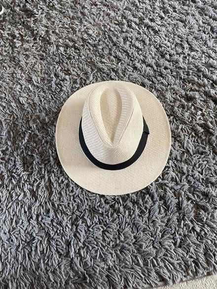 Photo of free Straw trilby hat (Newbury - RG14) #1