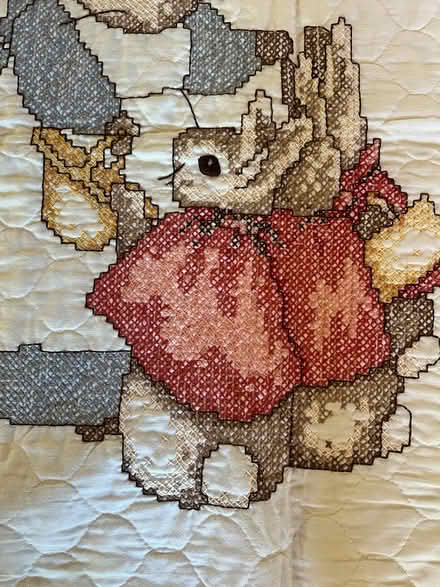 Photo of free Petter Rabbit Quilt/Wall Hanging (Midtown Palo Alto) #2