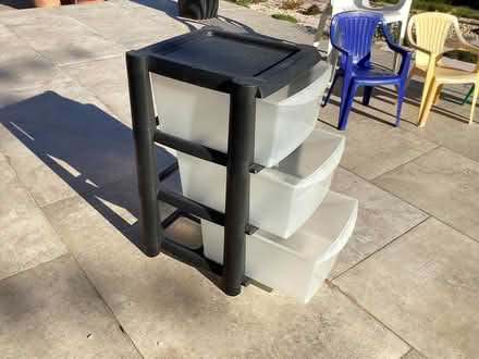 Photo of free Three drawer chest, plastic (Wethersfield CM7) #1