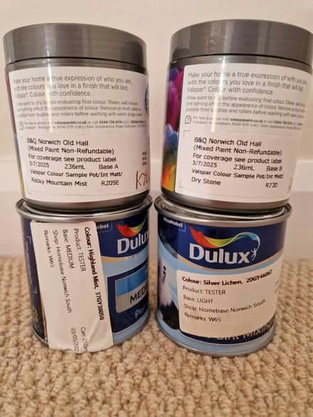 Photo of free Various paint testers (Norwich, NR1) #3