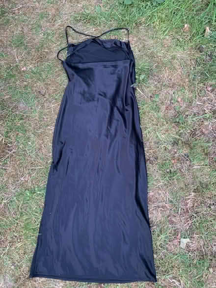 Photo of free Black satin feel dress (AL2 / SG6) #1
