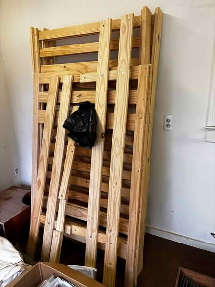 Photo of free Pine bunk beds (Bergenfield NJ) #2