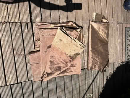 Photo of free Brown silk effect material (formerly curtains) (Colchester CO4) #1