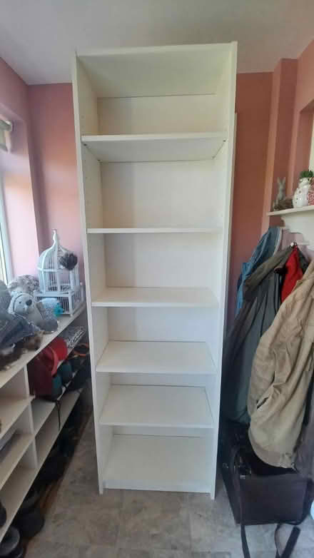 Photo of free Tall white Billy bookcase (Balerno EH14) #1