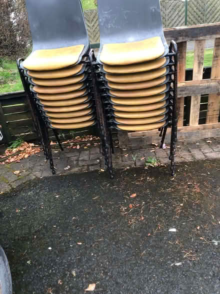 Photo of free stacking chairs x 20 (Carlisle CA2) #1