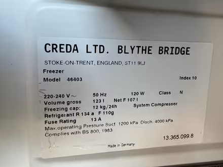 Photo of free Freezer (Downhead Park MK15) #1
