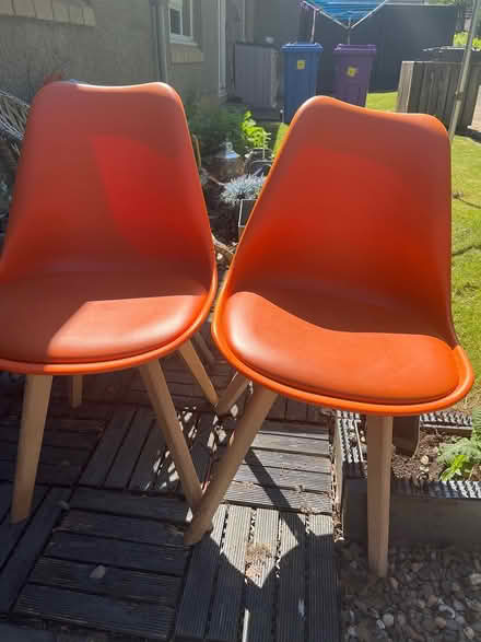 Photo of free 2 Dining chairs (KA136NZ) #1