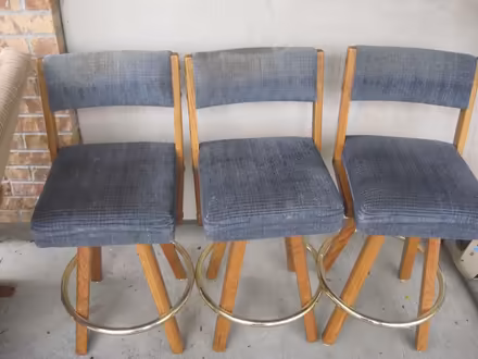 Photo of free 3 Bar-stool swivel-chairs (Tumwater) #1