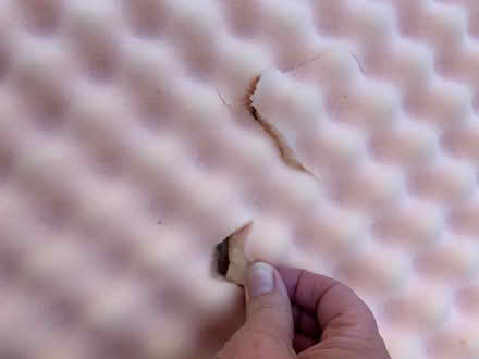 Photo of free Old Foam King size topper (Christchurch) #3