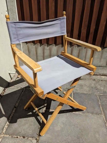 Photo of free Directors chair, blue (Mousehold NR3) #1