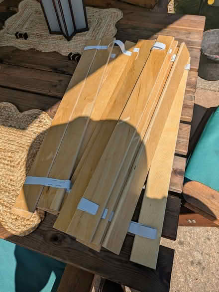 Photo of free Wooden slats 46cm (BH8) #1