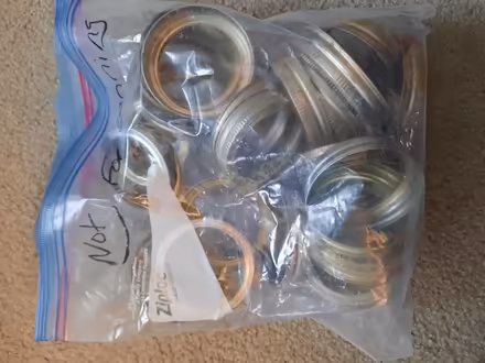 Photo of free Old canning jar rings (Waldorf) #1