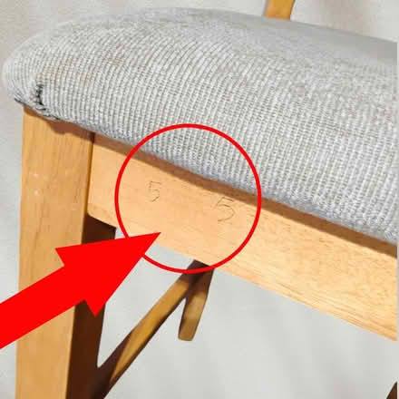 Photo of free Two Counter-Height Dining Chairs (Darien) #4