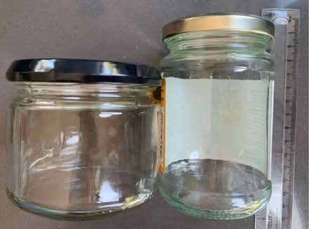 Photo of Empty clean jam jar sized jars (Norton Lees S8) #1