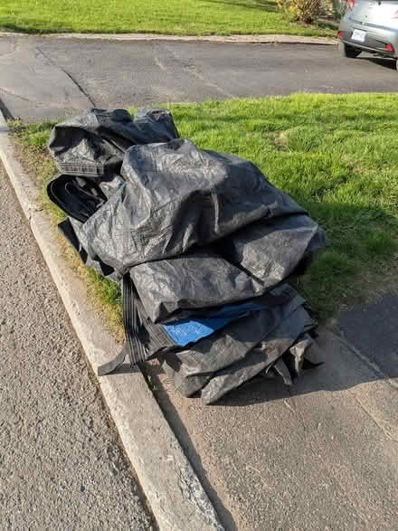 Photo of free Outdoor pool tarp, in 2 sections (Ottawa West, near IKEA) #1