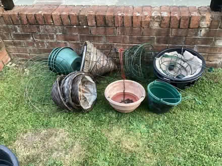 Photo of free Hanging Baskets large lot (Upton CH49) #2
