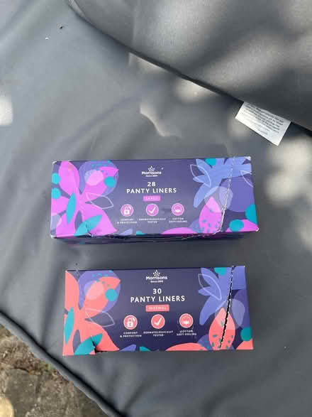 Photo of free Unused panty liners (Barry CF62) #1
