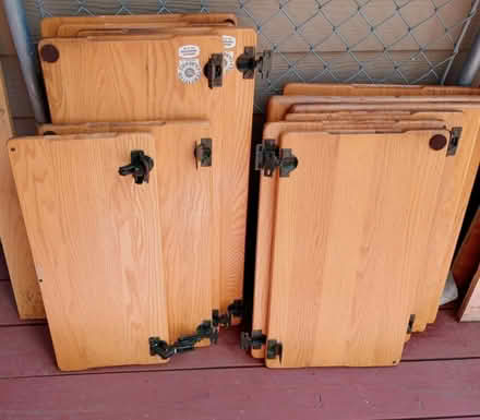 Photo of free Solid Oak cabinet doors (Emerald Hills, near cross.) #2