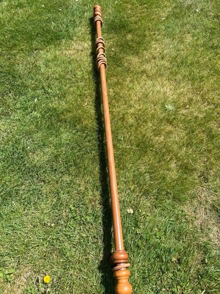 Photo of free Wooden curtain pole (Bosham) #1