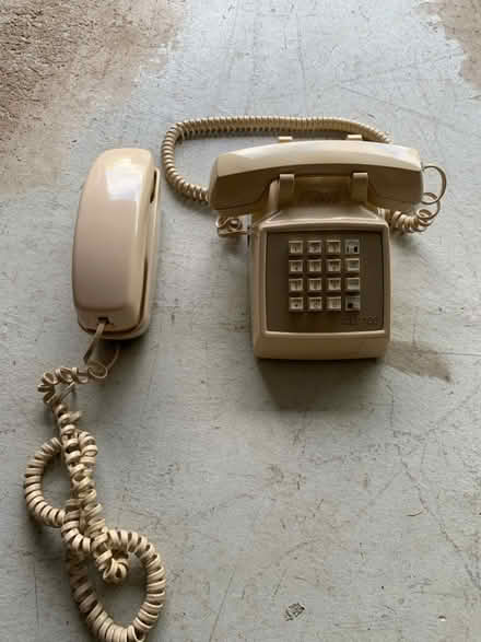 Photo of free 2 vintage telephones (Aurora near Eola & NY) #1