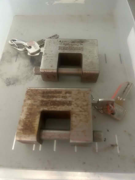 Photo of free Padlocks (Marcham OX13) #1