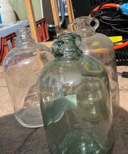 Photo of free 3 Demi johns 5 litre (Shrewsbury, Shropshire) #1