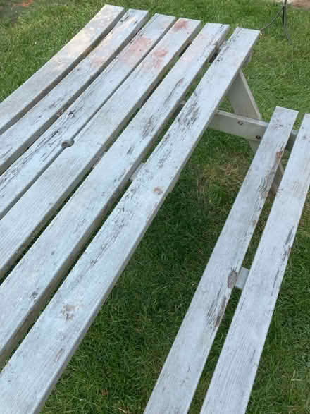 Photo of free Garden Wooden Bench (Ringwood) #1