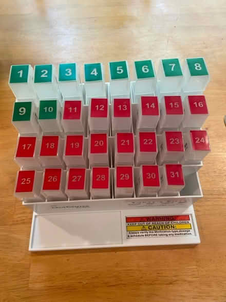 Photo of free Monthly Pill Organizer (Simsbury) #3