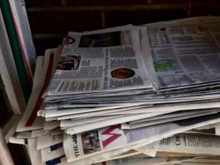 Photo of free A pile of newspapers. (Cove West Heath GU14) #1