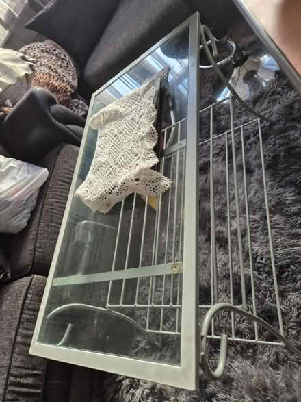 Photo of free Glass metal table (Darnall S9) #1