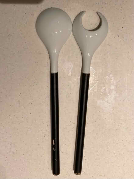 Photo of free Salad servers china and wood (Eltham, SE9) #2