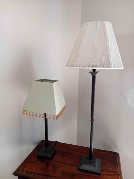 Photo of free 2x table lamps. (Hadleigh SS7) #1